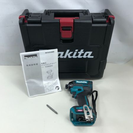  MAKITA マキタ 締め付け工具 インパクトドライバ 未開封品(N) ケース付 TD002G ブルー