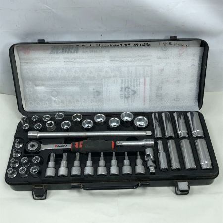  WURTH 工具 ハンドツール ソケットレンチセット 42ピース ZEBRA