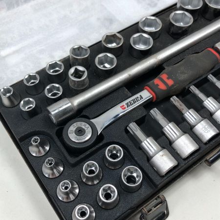  WURTH 工具 ハンドツール ソケットレンチセット 42ピース ZEBRA