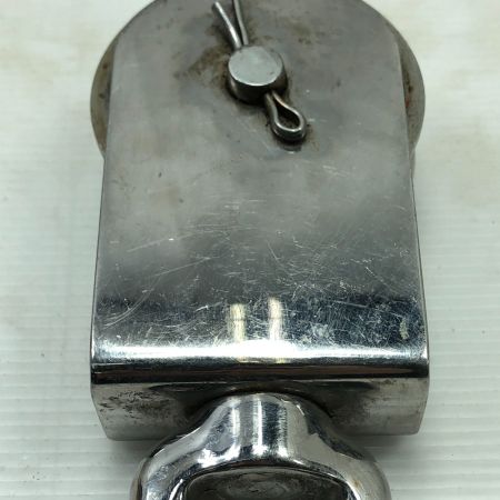  ASANO  滑車  シルバー 本体のみ 不明 キズ・ヨゴレ有