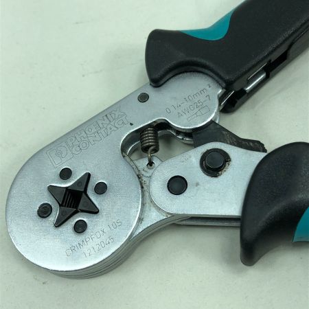  PHOENIX CONTACT 工具 ハンドツール 棒端子用圧着工具 CRIMPFOX 10S ブルー