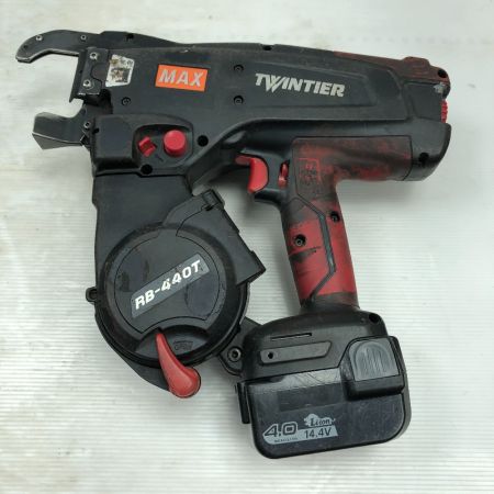  MAX マックス 締め付け工具 リバータイア 充電器・充電池2個・ケース付 RB-440T-B2CA/1440A ブラック