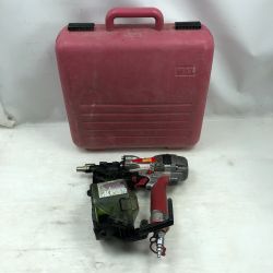 ◇◇ MAX マックス 工具 エアツール エア釘打ち HN-65N1 レッド Cランク
