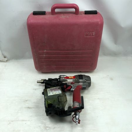  MAX マックス 工具 エアツール エア釘打ち HN-65N1 レッド