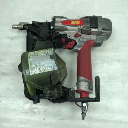  MAX マックス 工具 エアツール エア釘打ち HN-65N1 レッド