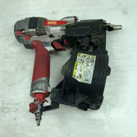  MAX マックス 工具 エアツール エア釘打ち HN-65N1 レッド