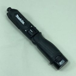 ◇◇ MAKITA マキタ 締め付け工具 インパクトドライバ 未使用品(S) 充電池1個付 TD022D ブラック Sランク