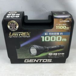 ◇◇ GENTOS 工具関連用品 ワークライト UT-1000M ブラック Aランク