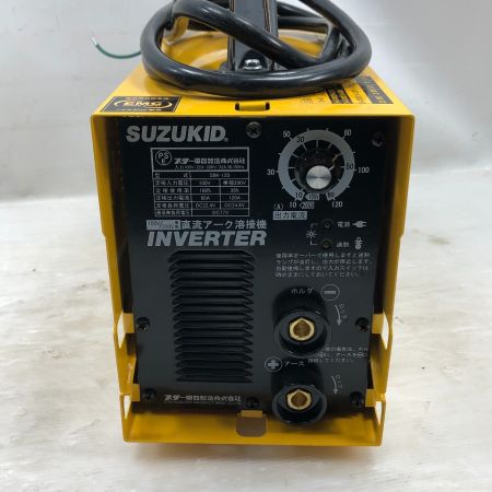  SUZUKID 工具 大型機械 溶接機 ホルダー・アース・マスク付 100v Imax120 オレンジ