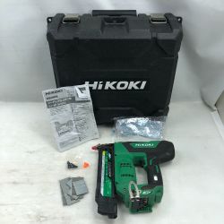 ◇◇ HiKOKI ハイコーキ 工具関連用品 コードレス仕上釘打機 ケース付 コードレス式 NT3640DA グリーン Cランク