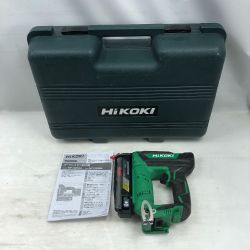 ◇◇ HiKOKI ハイコーキ 工具関連用品 コードレスピン釘打機 NP14DSAL グリーン Cランク