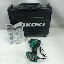 ◇◇ HiKOKI ハイコーキ 締め付け工具 インパクトドライバ 未使用品(S) ケース付 WH36DD グリーン Sランク