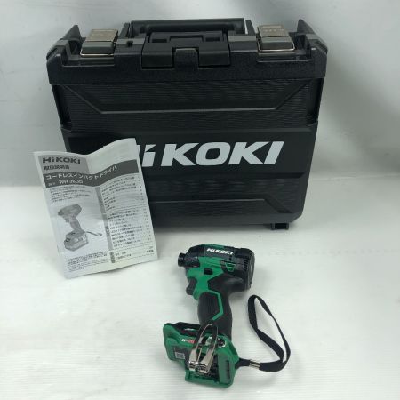  HiKOKI ハイコーキ 締め付け工具 インパクトドライバ 未使用品(S) ケース付 WH36DD グリーン