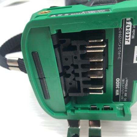  HiKOKI ハイコーキ 締め付け工具 インパクトドライバ 未使用品(S) ケース付 WH36DD グリーン