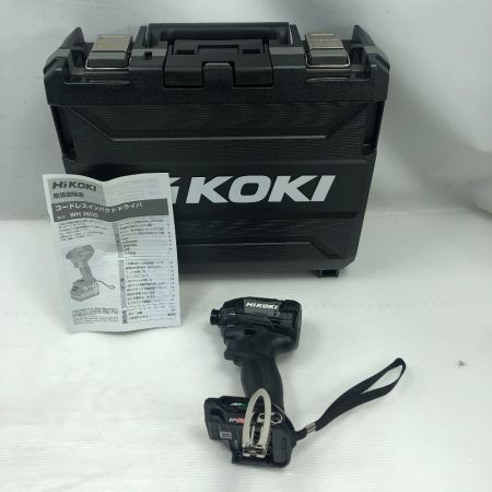  HiKOKI ハイコーキ 締め付け工具 インパクトドライバ 未使用品(S) 本体とケース WH36DD ブラック