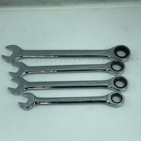  SIGNET 工具 ハンドツール ギアレンチセット 4本セット 24ｍｍ・22ｍｍ・21ｍｍ・19ｍｍ