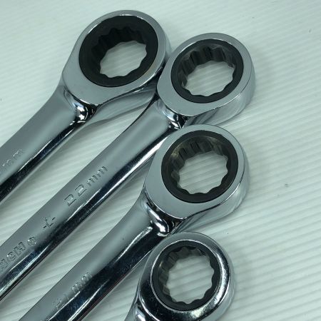  SIGNET 工具 ハンドツール ギアレンチセット 4本セット 24ｍｍ・22ｍｍ・21ｍｍ・19ｍｍ