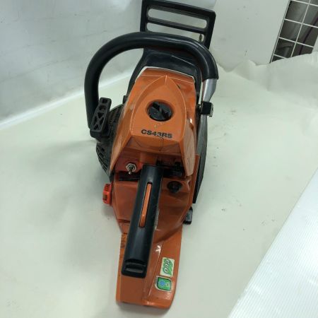  KIORITZ 切断工具 チェーンソー 本体のみ 2サイクル CS43RS オレンジ