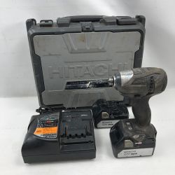 ◇◇ HITACHI 日立 締め付け工具 インパクトドライバ WH18DDL ブラック Cランク