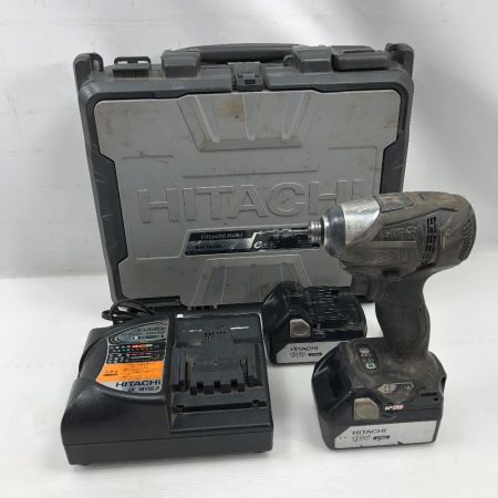  HITACHI 日立 締め付け工具 インパクトドライバ WH18DDL ブラック