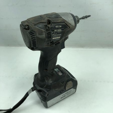  HITACHI 日立 締め付け工具 インパクトドライバ WH18DDL ブラック