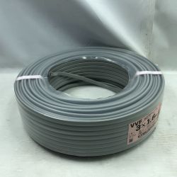 ◇◇ 富士電線工業 工具 電材 VVFケーブル 未使用品(S) 3芯 1.6mm×100m グレー Sランク
