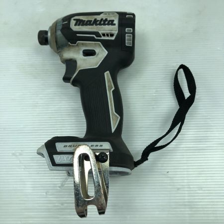  MAKITA マキタ 締め付け工具 インパクトドライバ 充電器（社外品）・充電池2個（社外品）・ケース付 TD170D ホワイト