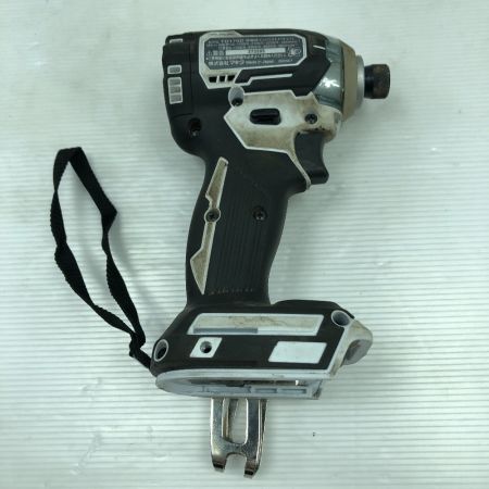  MAKITA マキタ 締め付け工具 インパクトドライバ 充電器（社外品）・充電池2個（社外品）・ケース付 TD170D ホワイト