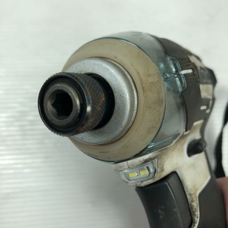  MAKITA マキタ 締め付け工具 インパクトドライバ 充電器（社外品）・充電池2個（社外品）・ケース付 TD170D ホワイト