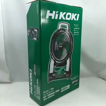  HiKOKI ハイコーキ 工具関連用品 充電式ファン 未使用品(S) 本体のみ コードレス式 UF18DSAL グリーン
