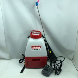 ◇◇ ASABA 工具 農機具 噴霧器 充電器・充電池1個付 コードレス式 BP-10Li-RW レッド Cランク