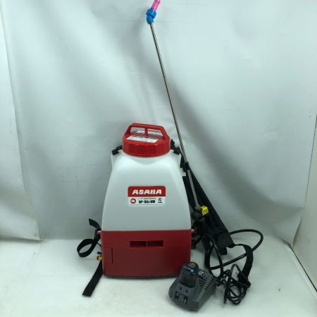  ASABA 工具 農機具 噴霧器 充電器・充電池1個付 コードレス式 BP-10Li-RW レッド