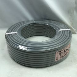 ◇◇ 富士電線工業 工具 電材 VVFケーブル 未使用品(S) 3芯 3mm×1.6mm グレー Sランク