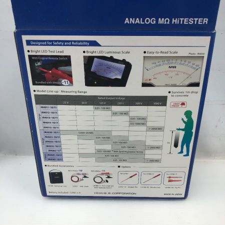  HIOKI 工具 ハンドツール テスター IR4015-10 ブラック