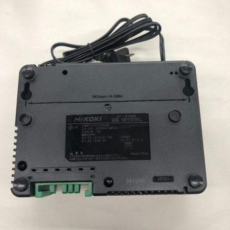  HiKOKI ハイコーキ 工具関連用品 バッテリー充電器 未使用品(S) 本体のみ UC18YDML ブラック