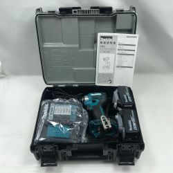 ◇◇ MAKITA マキタ 締め付け工具 インパクトドライバ 未使用品(S) 付属品完備 コードレス式 TD173DRGX ブルー Sランク
