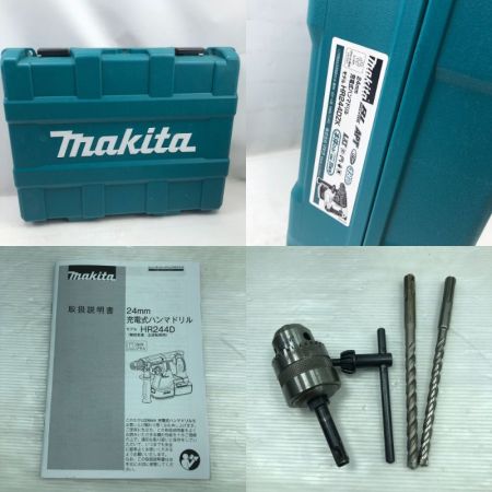  MAKITA マキタ 締め付け工具 ハンマドリル ケース付 HR244D ブルー