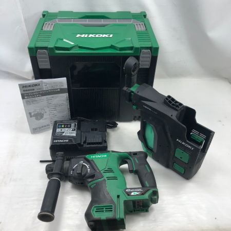 HITACHI 日立 締め付け工具 コードレスロータリーハンマドリル 集じんシステム付 DH36DPA グリーン