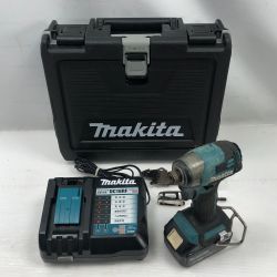 ◇◇ MAKITA マキタ 締め付け工具 インパクトドライバ 充電器・充電池1個・ケース付 TD173D ブルー Cランク