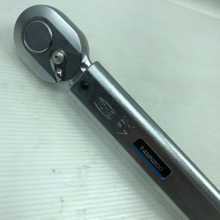  TONE トネ 工具 ハンドツール トルクレンチ ケース付 T4MN200 シルバー