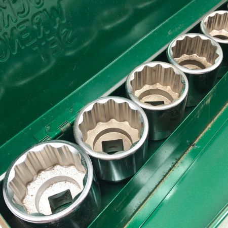  TONE トネ 工具 ハンドツール ソケットレンチセット 程度C 付属品完備 200M グリーン