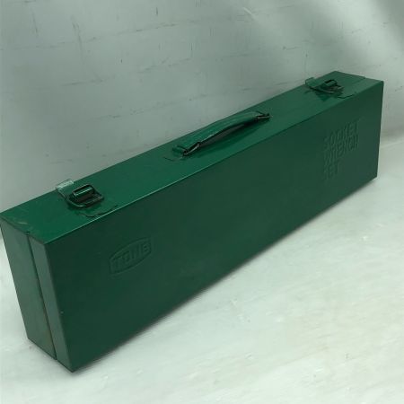  TONE トネ 工具 ハンドツール ソケットレンチセット 程度C 付属品完備 200M グリーン