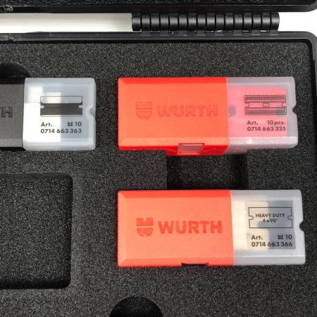  WURTH 工具 ハンドツール スクレーパー 未使用品(S) 付属品完備 0714662023 レッド