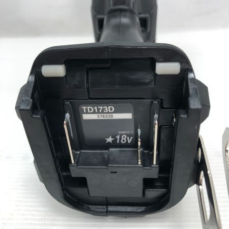  MAKITA マキタ 電動工具 インパクトドライバ 本体とケースのみ 未使用品(S) ブラック TD173D