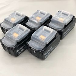 ◇◇ MAKITA マキタ 工具関連用品 バッテリー 未使用品(S) 本体のみ 5個セット BL1860B ブラック Sランク