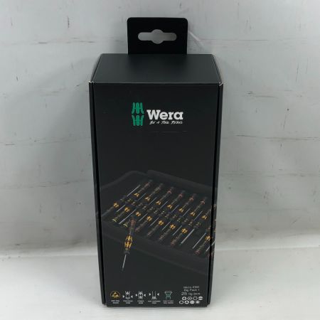  Wera 工具 ハンドツール 精密ドライバーセット 未使用品(S) ケース付