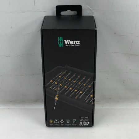  Wera 工具 ハンドツール 精密ドライバーセット 未使用品(S) ケース付