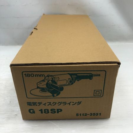  HiKOKI ハイコーキ 研磨工具 ディスクグラインダー 未使用品(S) 付属品完備 G18SP グリーン