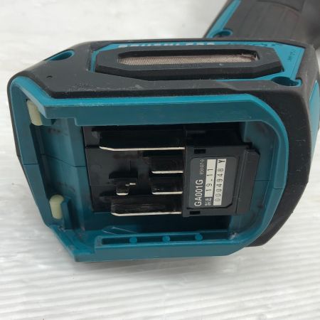  MAKITA マキタ 研磨工具 ディスクグラインダー 本体のみ コードレス式 40v GA001G ブルー