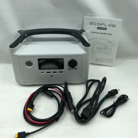 EcoFlow 工具関連用品 ポータブル電源 本体のみ コード式 100v EFR402 ホワイト